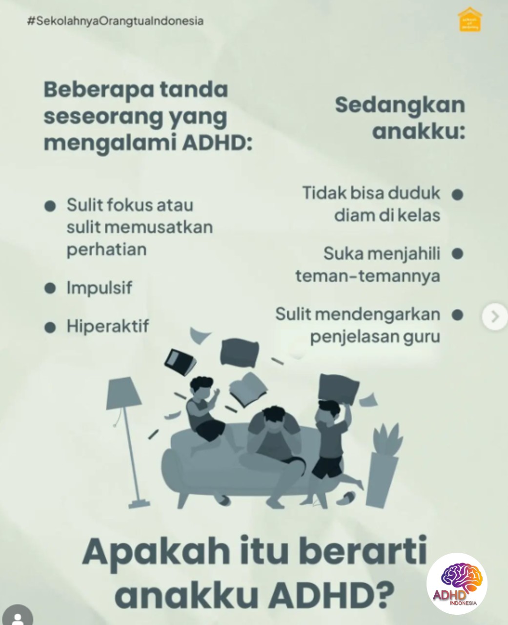 Ciri dan Gejala ADHD pada Anak Usia Dini di Kota Solok