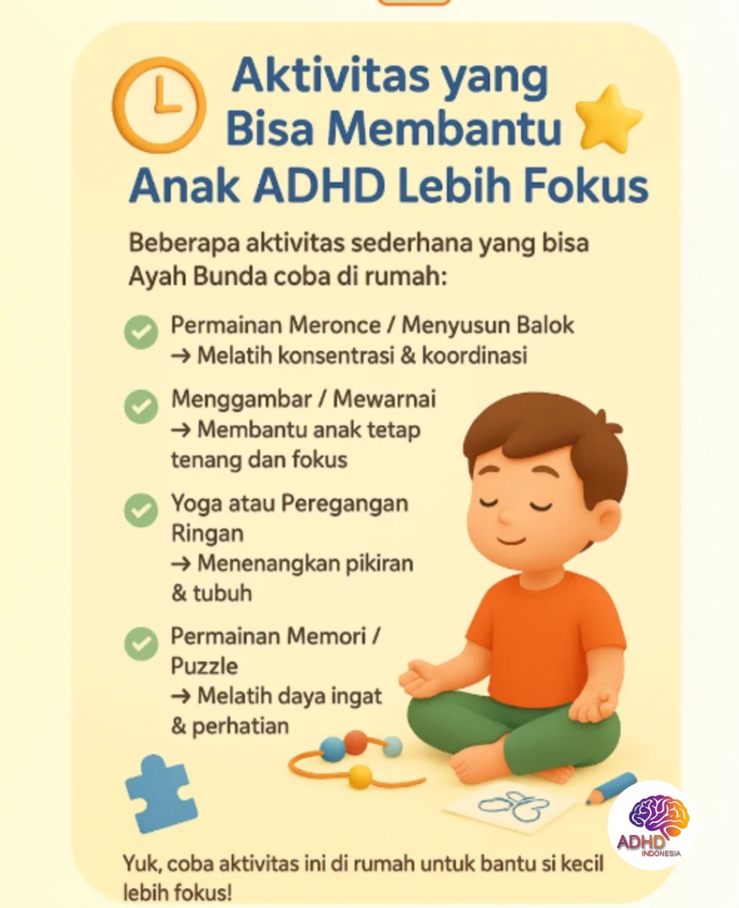 Pendekatan Edukatif yang Tepat untuk Anak ADHD di Kota Solok