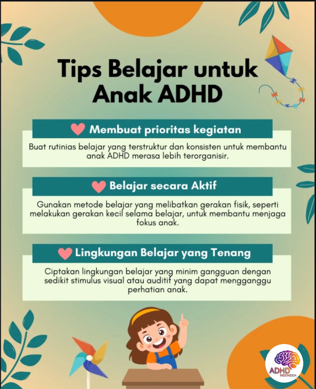 Strategi Belajar yang Cocok untuk Anak ADHD di Kota Solok